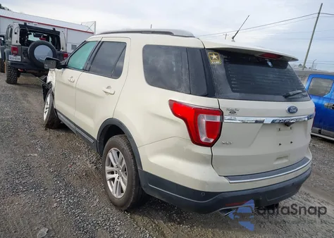 2018 Ford Explorer Xlt z USA, uszkodzony, nr VIN 1FM5K8D87JGB81312